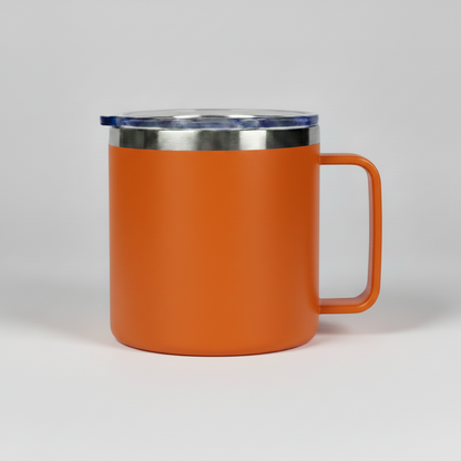 14oz Camping Mug - Orange