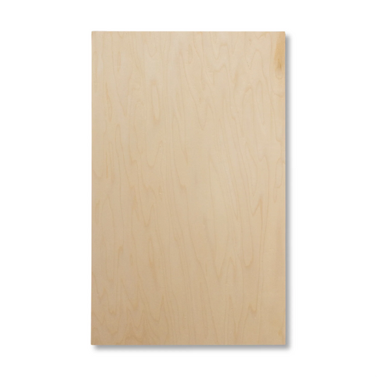 1/8" Prefinished Maple PlyCore Plywood - 12"x19"