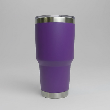 30oz Stainless Tumbler - Purple