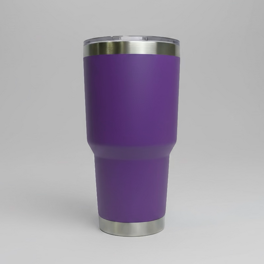 30oz Stainless Tumbler - Purple