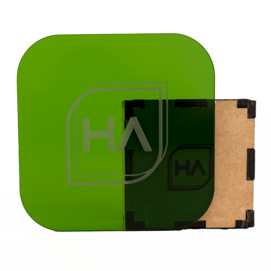 1/8" Translucent Green Cast Acrylic Sheet