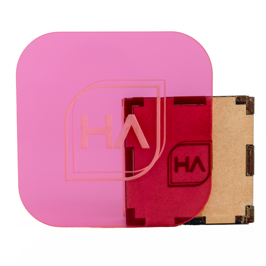 1/8" Translucent Hot Pink Cast Acrylic Sheet