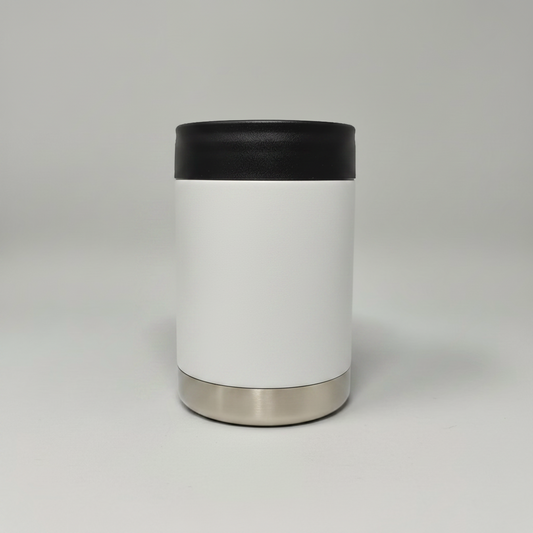 12oz Can Cooler - White
