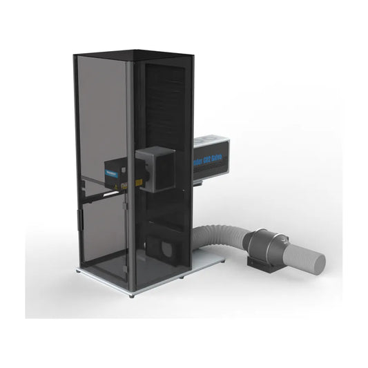 Laser protective enclosure cabinet for the Thunder CO2 Galvo