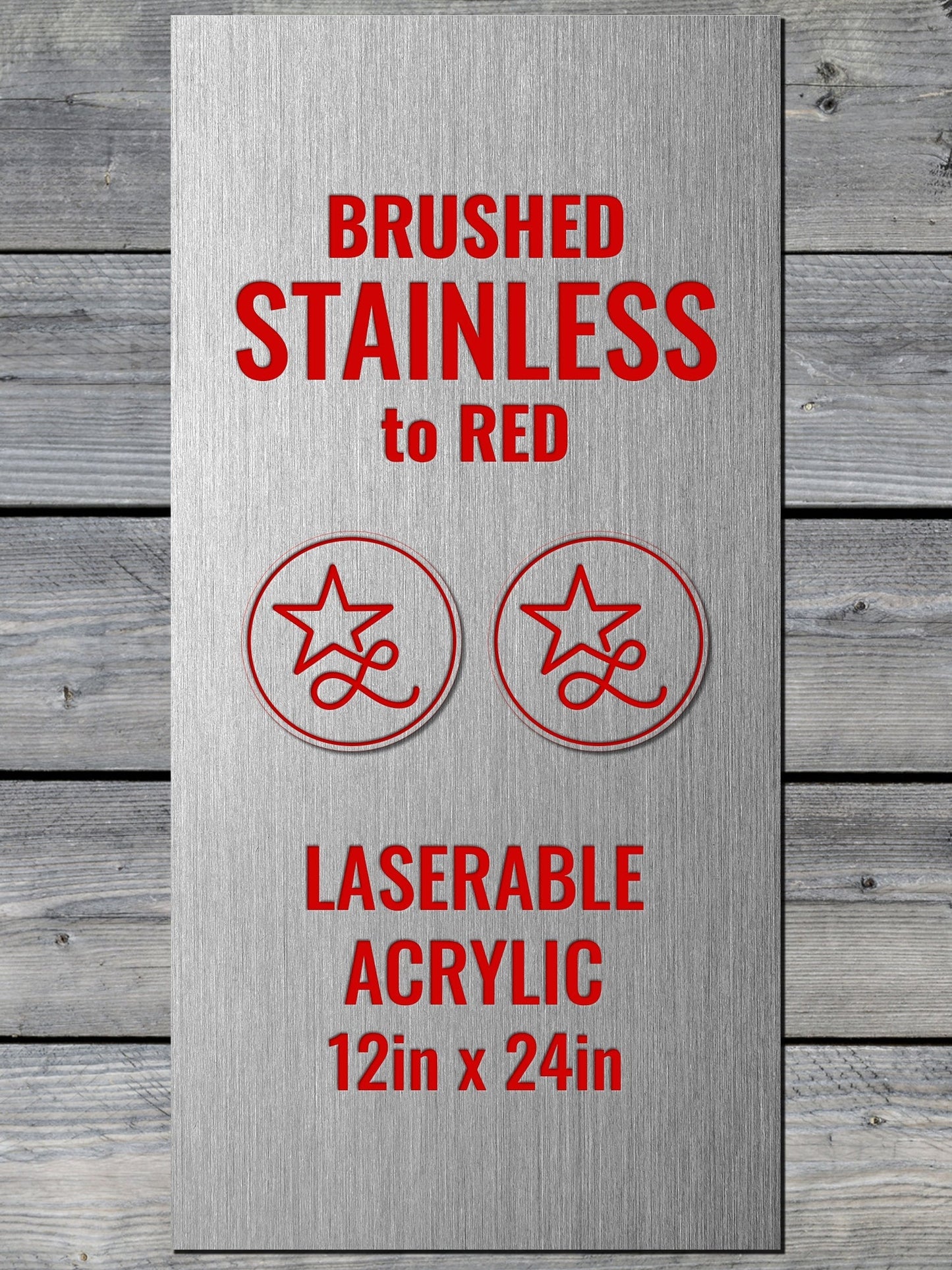 Pre-Cut 2"x3" Rectangle Acrylic Patches