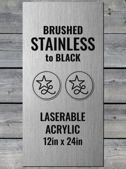 Pre-Cut 2"x3" Rectangle Acrylic Patches