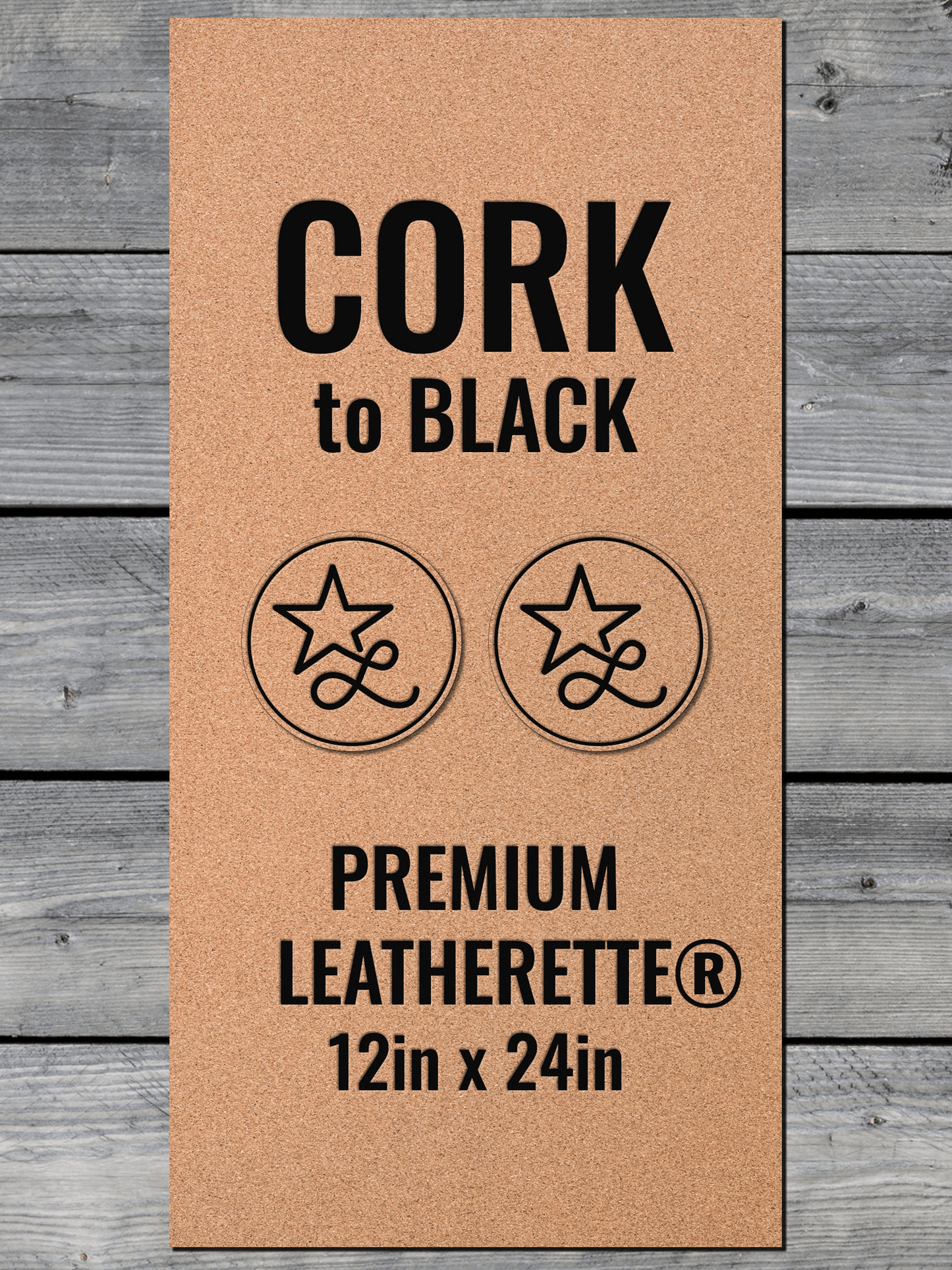 Cork Durra-Bull Premium Leatherette® Sheets (12x24)