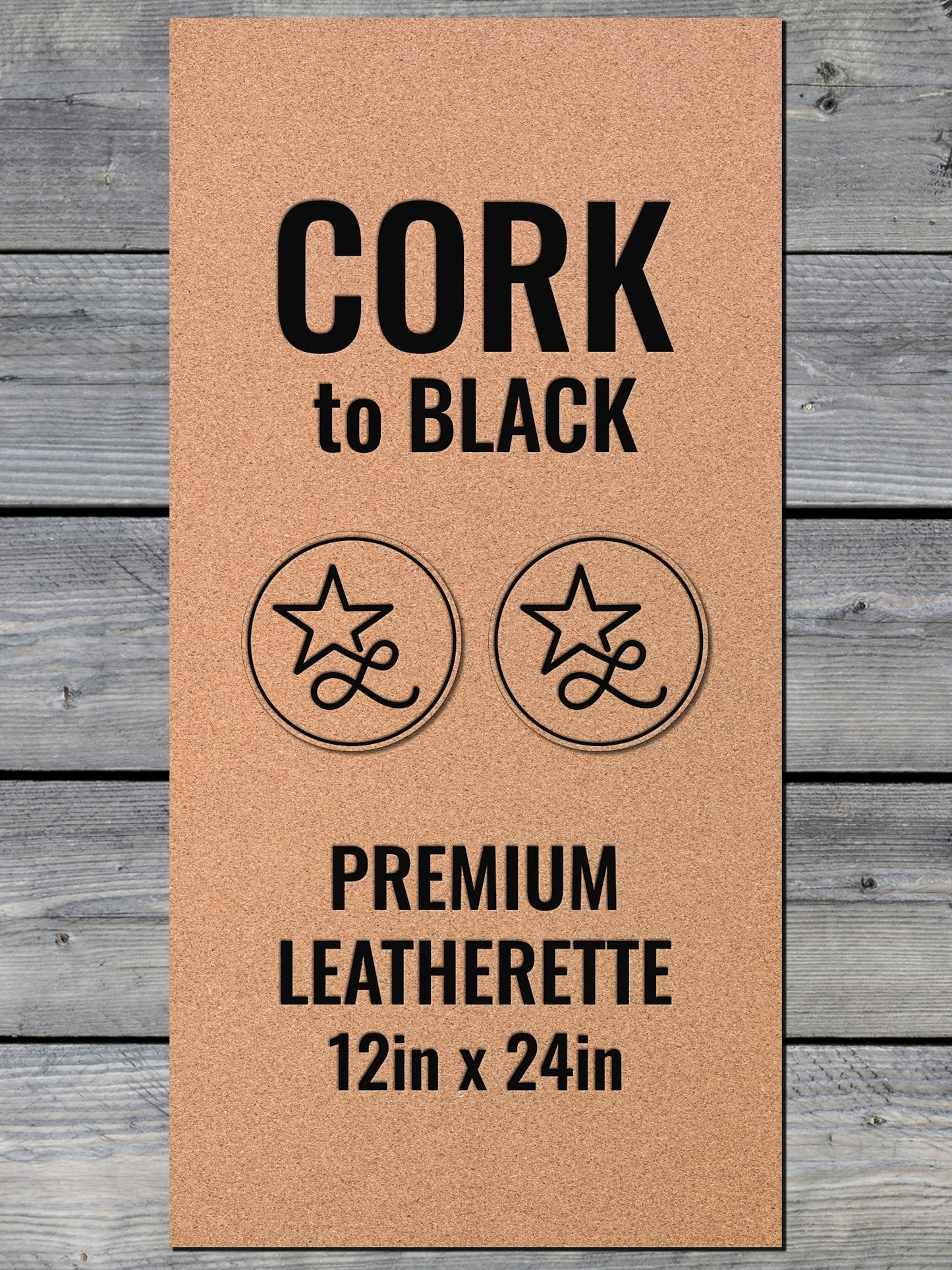 Pre-Cut 2"x3" Rectangle Premium Leatherette® Patches