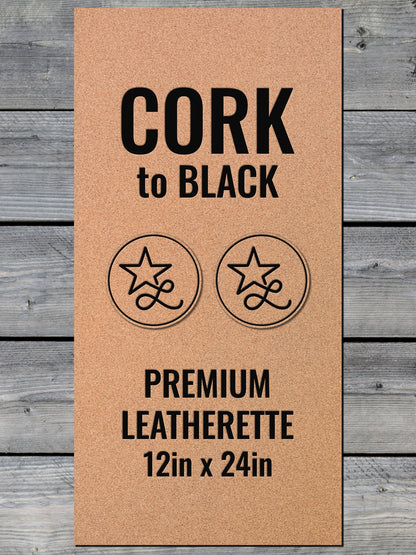 Pre-Cut 2"x3" Rectangle Premium Leatherette® Patches