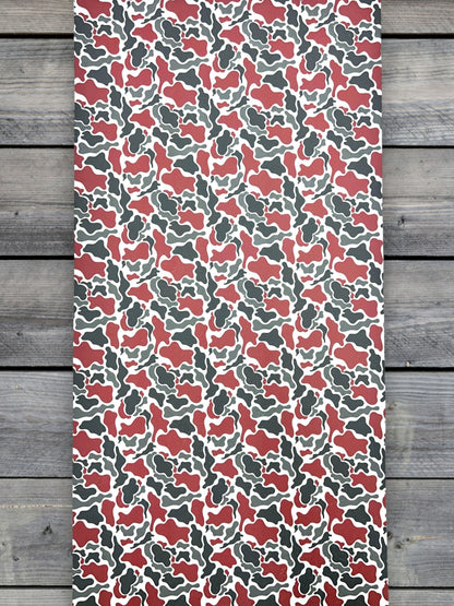 Crimson Camo Durra-Bull Premium Leatherette® Sheets