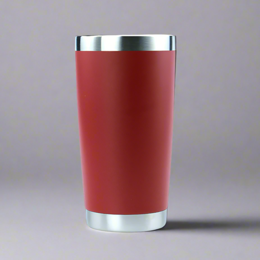 20oz Stainless Tumbler w/ Magnet Sliding Lid - Dark Red