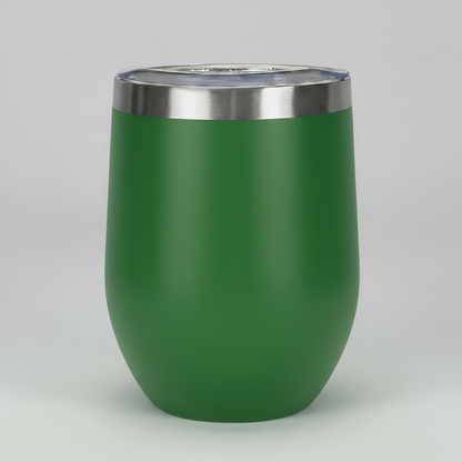 12oz Wine Tumbler - Kelly Green