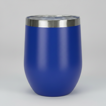12oz Wine Tumbler - Blue