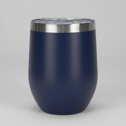 12oz Wine Tumbler - Navy