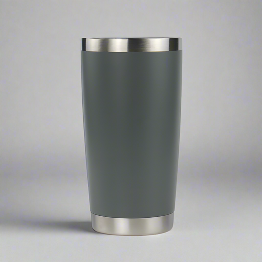 20oz Stainless Tumbler w/ Magnet Sliding Lid - Gray