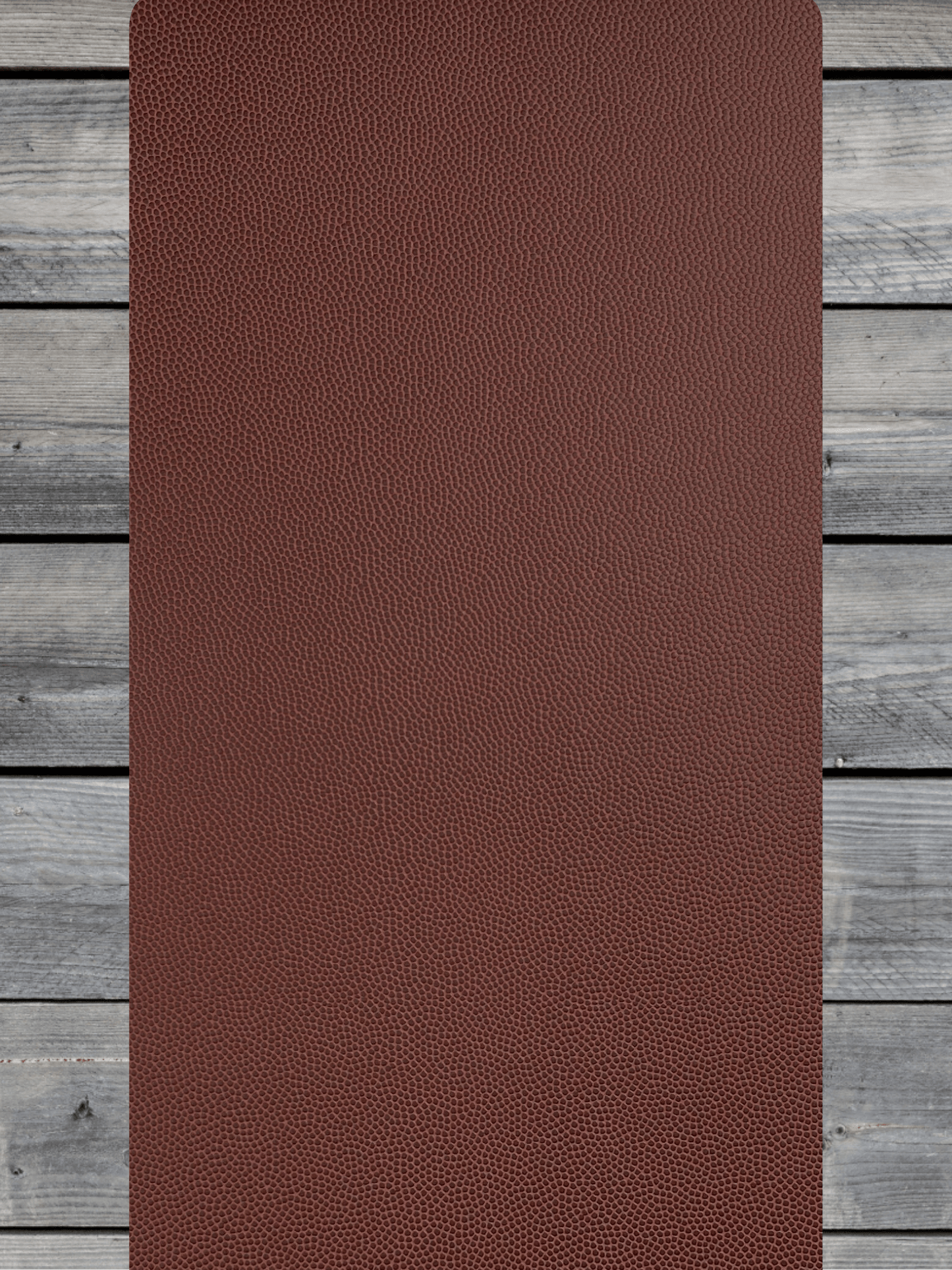 Football Texture / Black Durra-Bull Premium Leatherette™ Sheets (12x24)