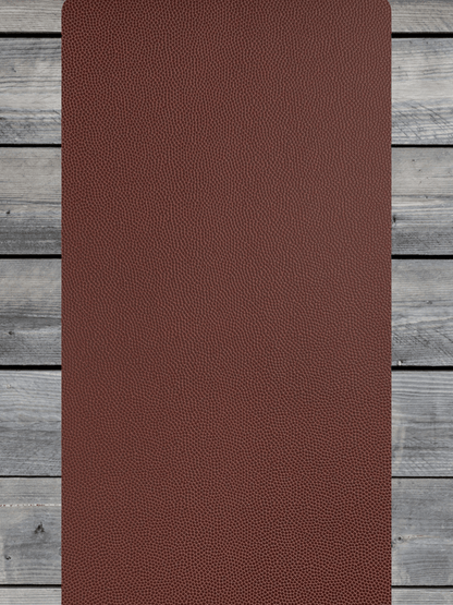 Football Texture / Black Durra-Bull Premium Leatherette™ Sheets (12x24)
