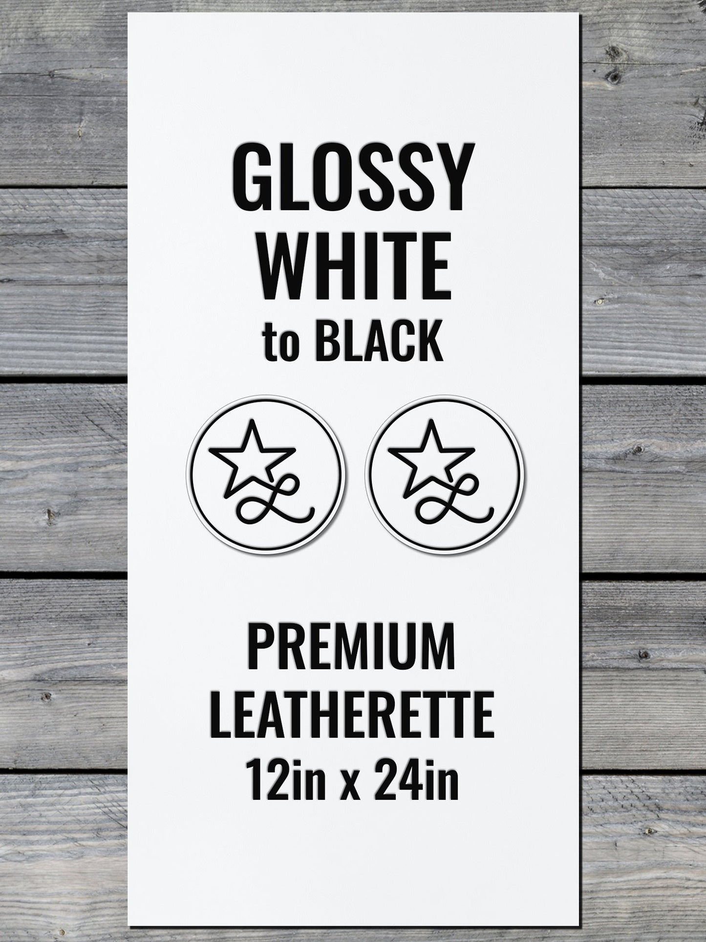 Pre-Cut 2"x3" Rectangle Premium Leatherette® Patches