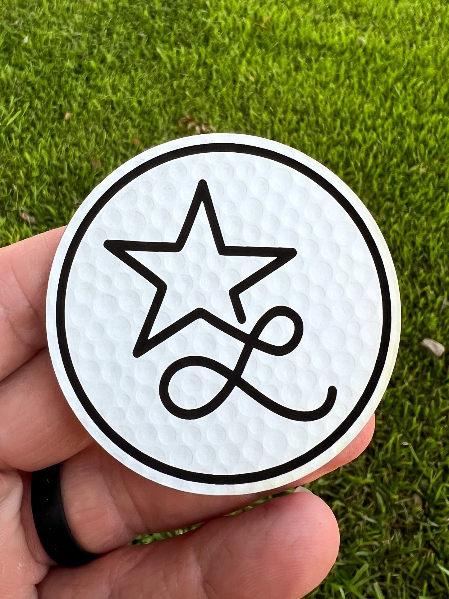 Golf Ball Texture / Black Durra-Bull Premium Leatherette™ Sheets (12x24)