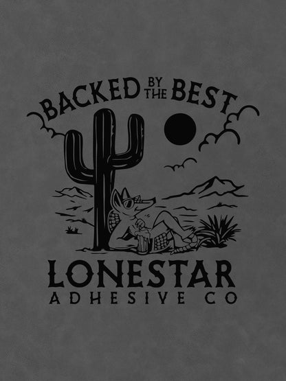 Gray / Black Durra-Bull Premium Leatherette® Sheets (12x24)