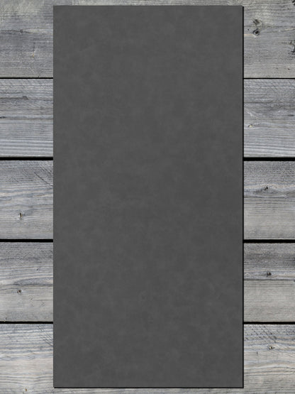 Gray / Black Durra-Bull Premium Leatherette® Sheets (12x24)