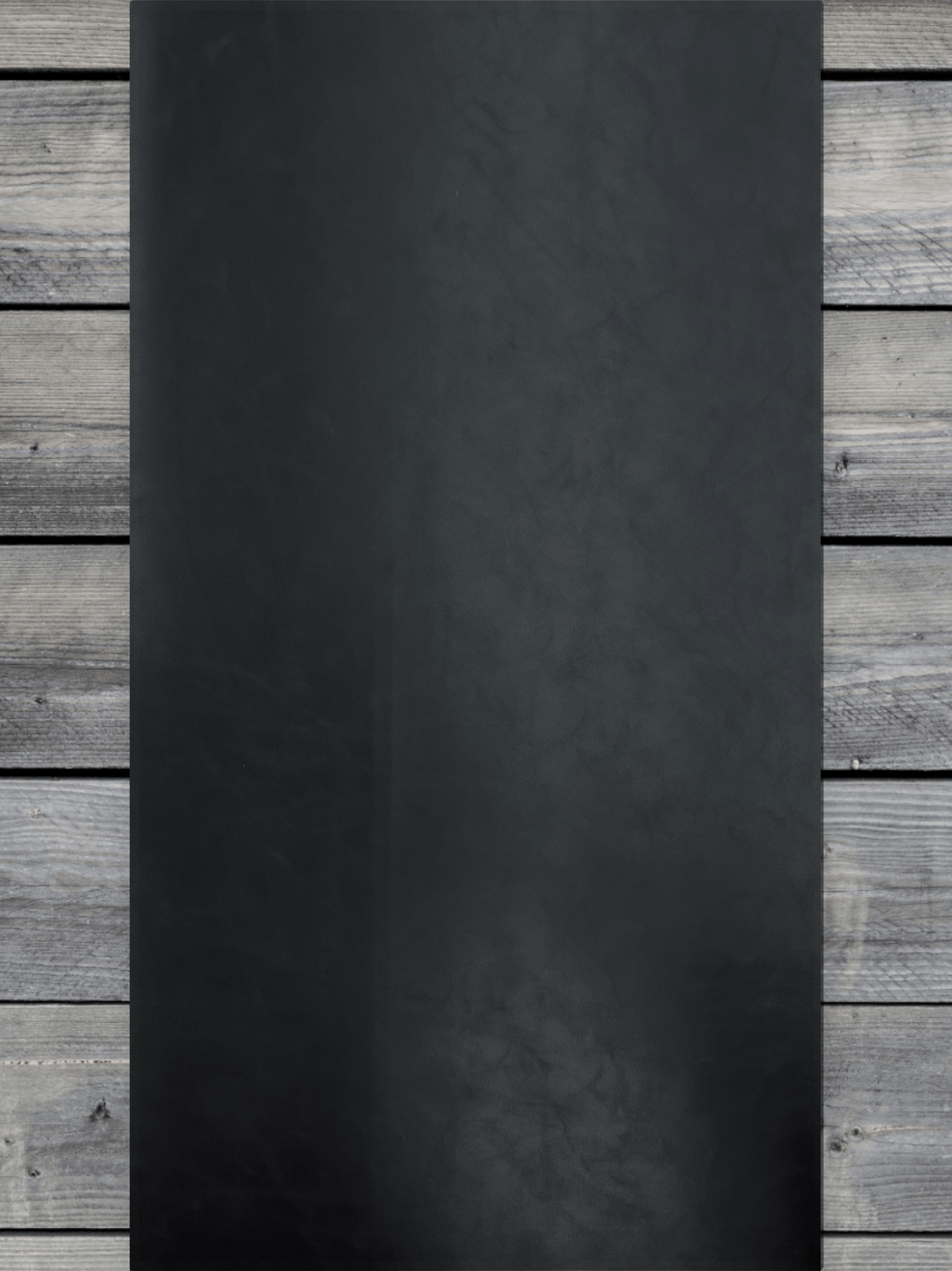 Heritage Collection: Black / Black Durra-Bull Premium Leatherette® Sheets (12x24)
