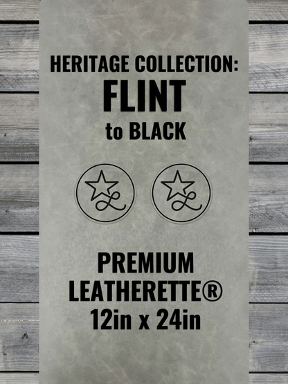 Heritage Collection: Flint Durra-Bull Premium Leatherette® Sheets (12x24)
