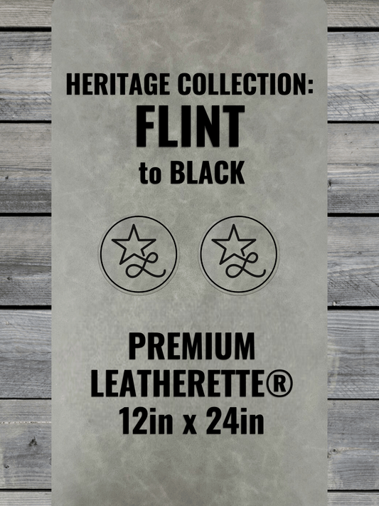 Heritage Collection: Flint Durra-Bull Premium Leatherette® Sheets (12x24)