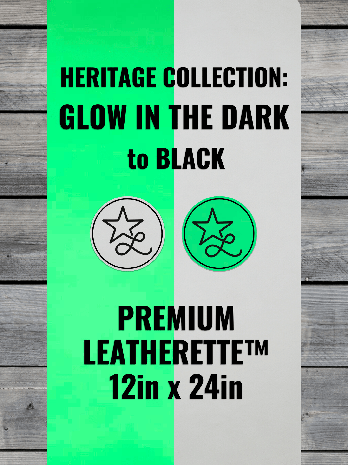Pre-Cut 2"x3" Rectangle Premium Leatherette® Patches