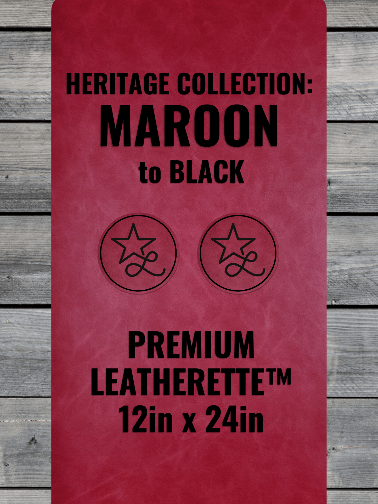 Pre-Cut 2"x3" Rectangle Premium Leatherette® Patches