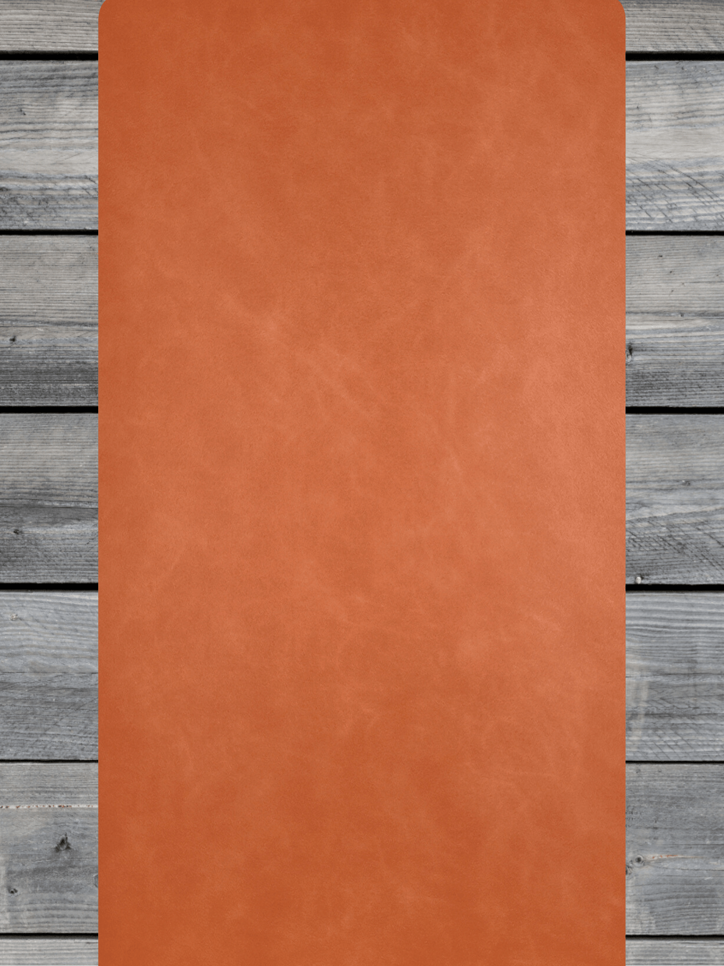 Heritage Collection: Orange / Black Durra-Bull Premium Leatherette™ Sheets (12x24)
