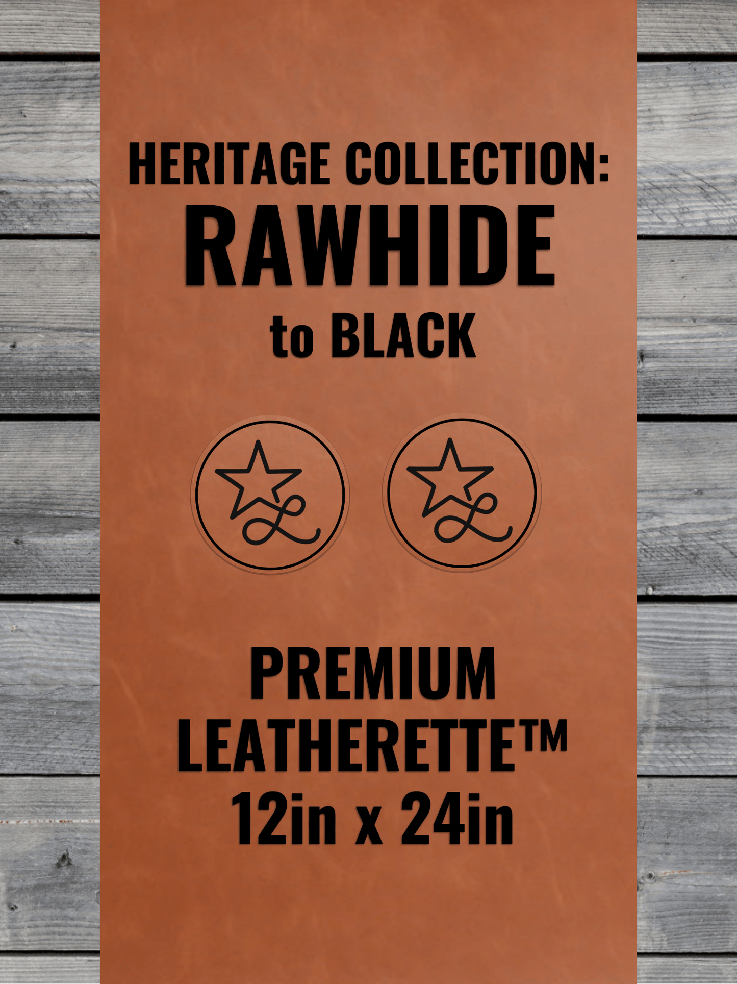 Pre-Cut 2"x3" Rectangle Premium Leatherette® Patches