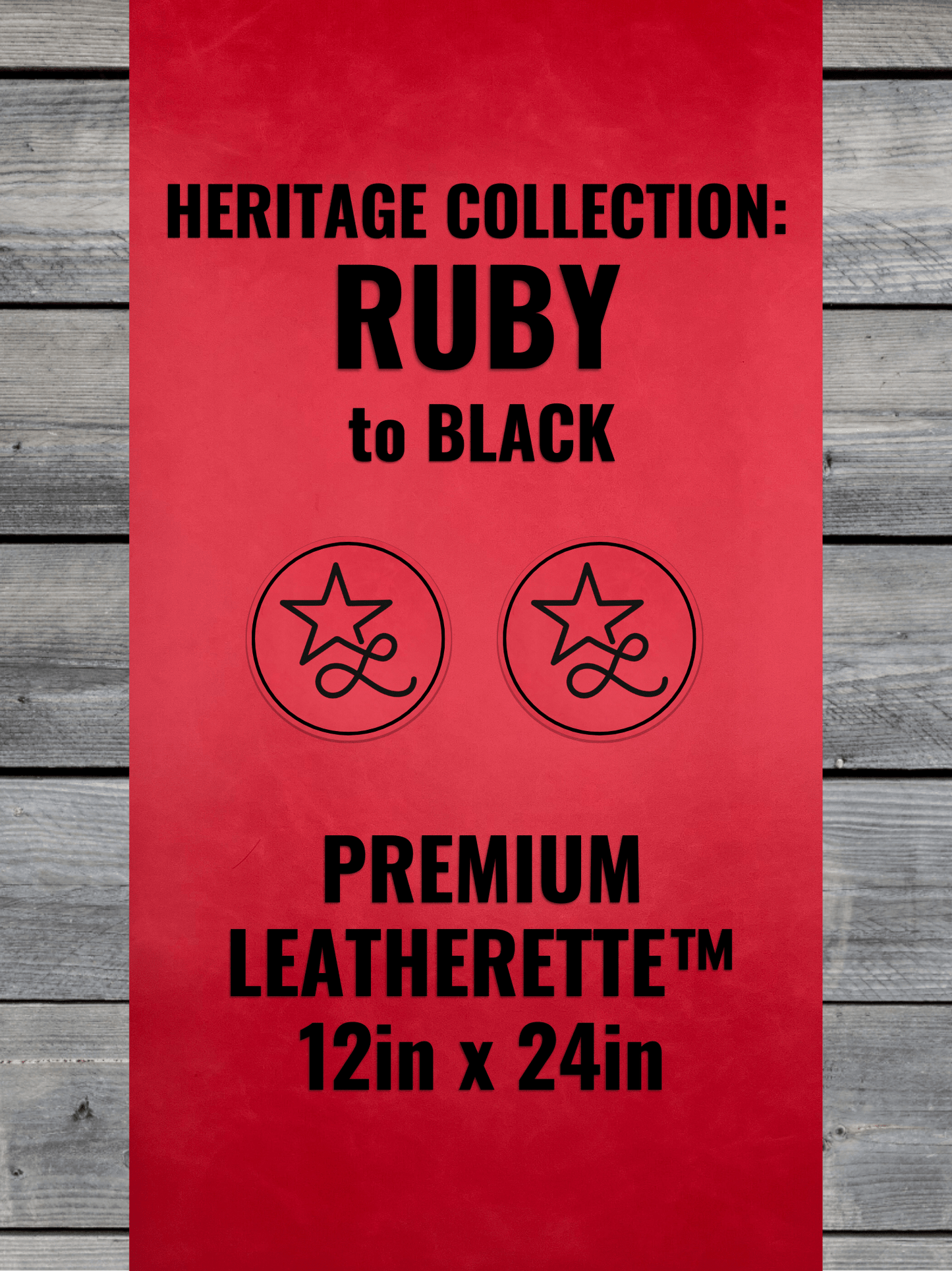 Pre-Cut 2"x3" Rectangle Premium Leatherette® Patches