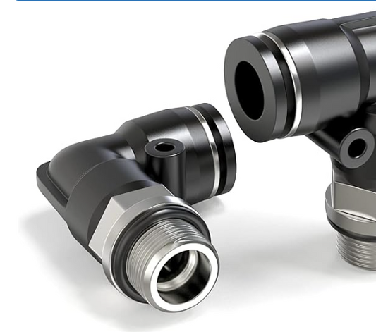1/4 BSP to 6mm PTC Elbow Air Fitting for SENSEN pumps