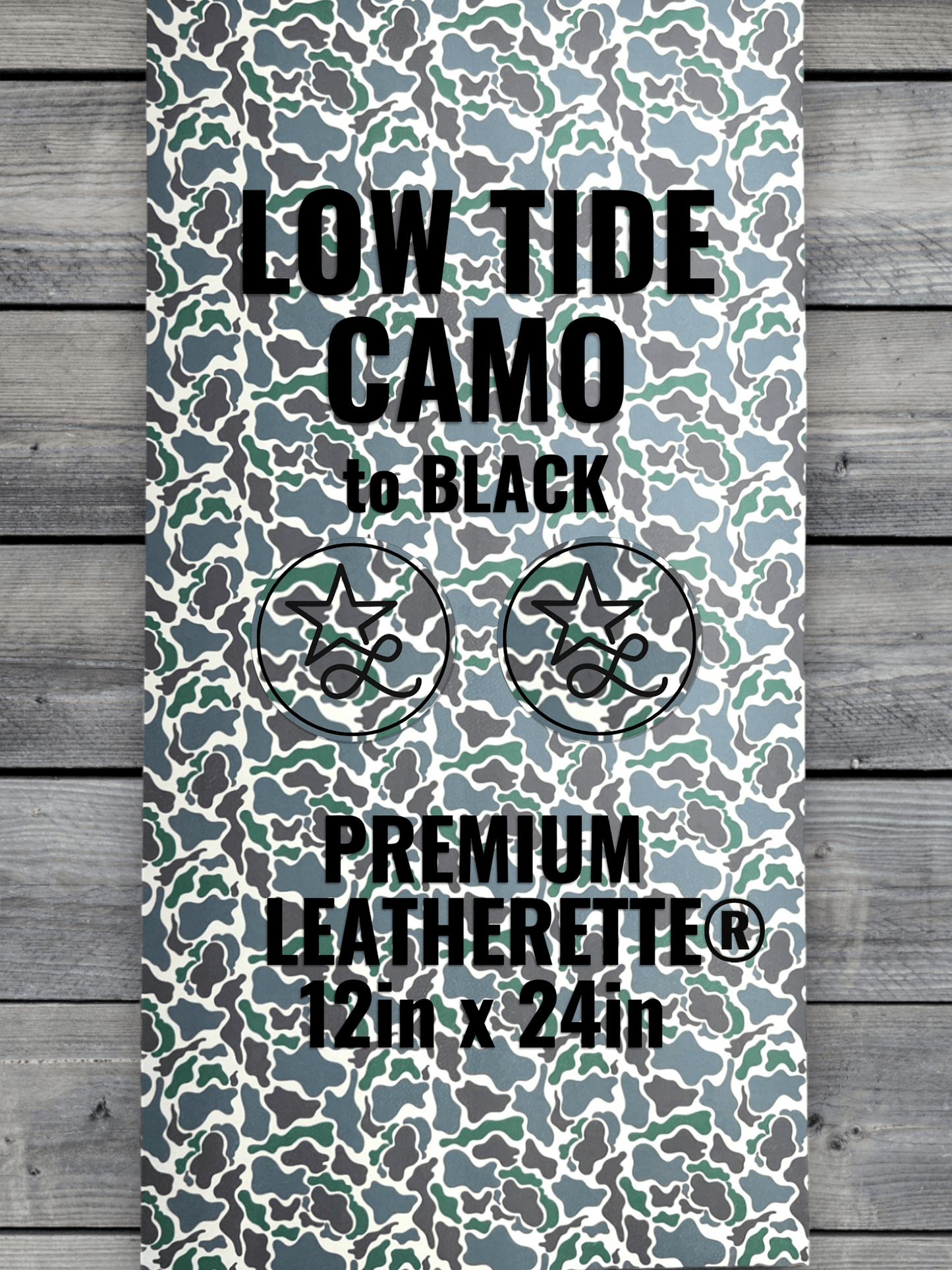 Low Tide Camo Durra-Bull Premium Leatherette® Sheets