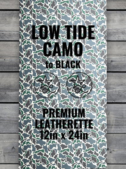 Low Tide Camo Durra-Bull Premium Leatherette™ Sheets