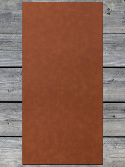 NO-FOAM Rawhide/Black Durra-Bull Leatherette Sheets (12x24)