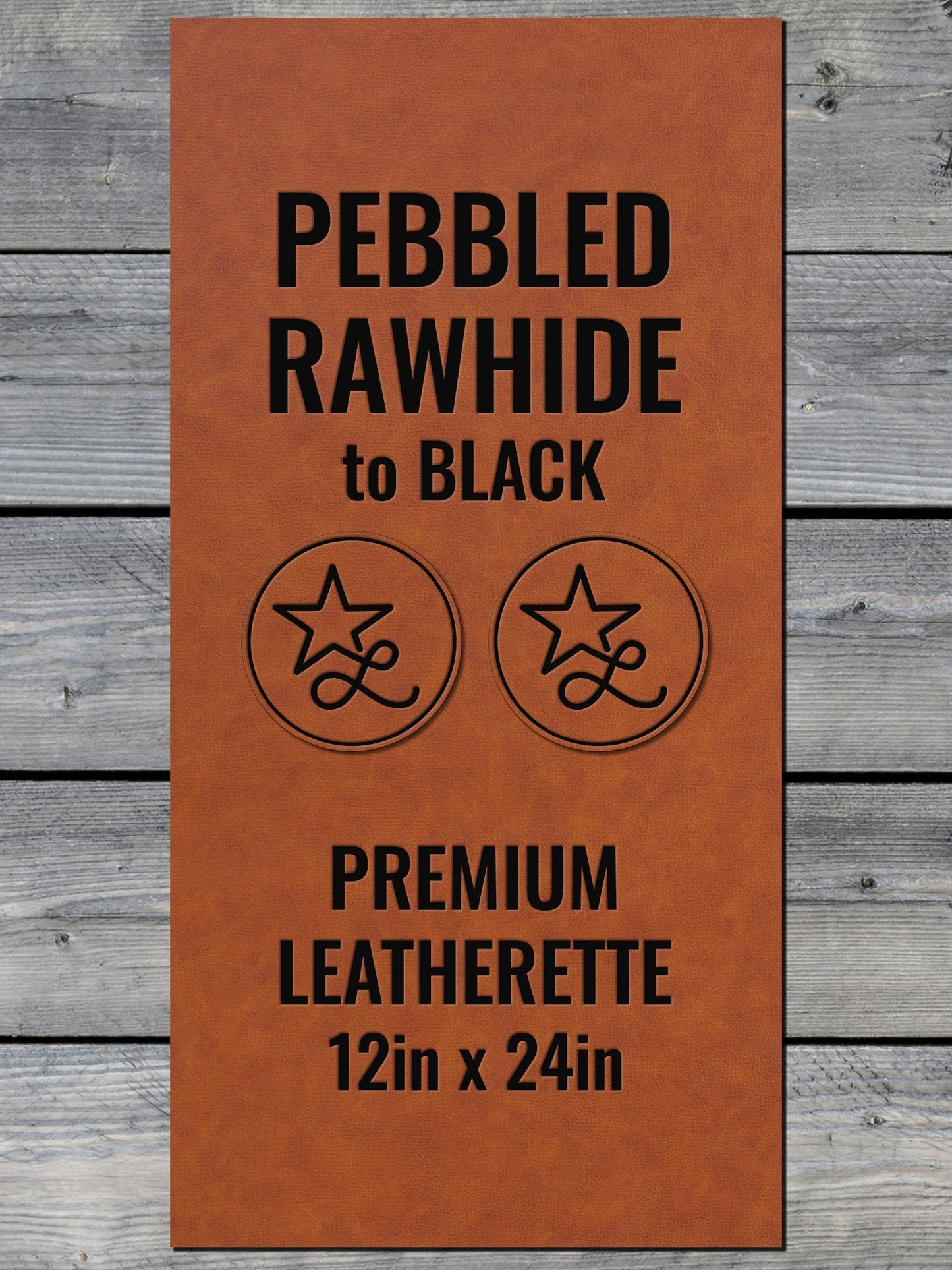 Pre-Cut 2"x3" Rectangle Premium Leatherette® Patches