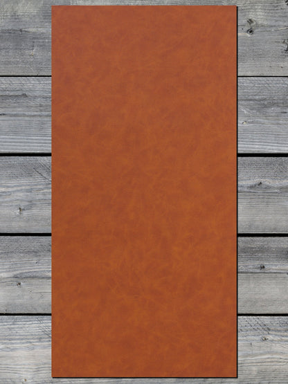 Pebbled Rawhide / Black Durra-Bull Premium Leatherette™ Sheets (12x24)