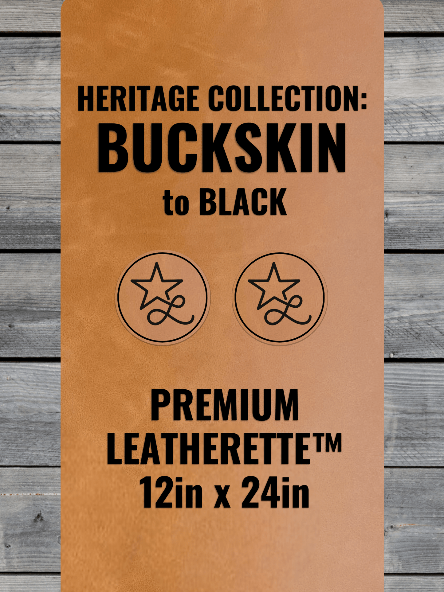 Pre-Cut 2"x3" Rectangle Premium Leatherette® Patches