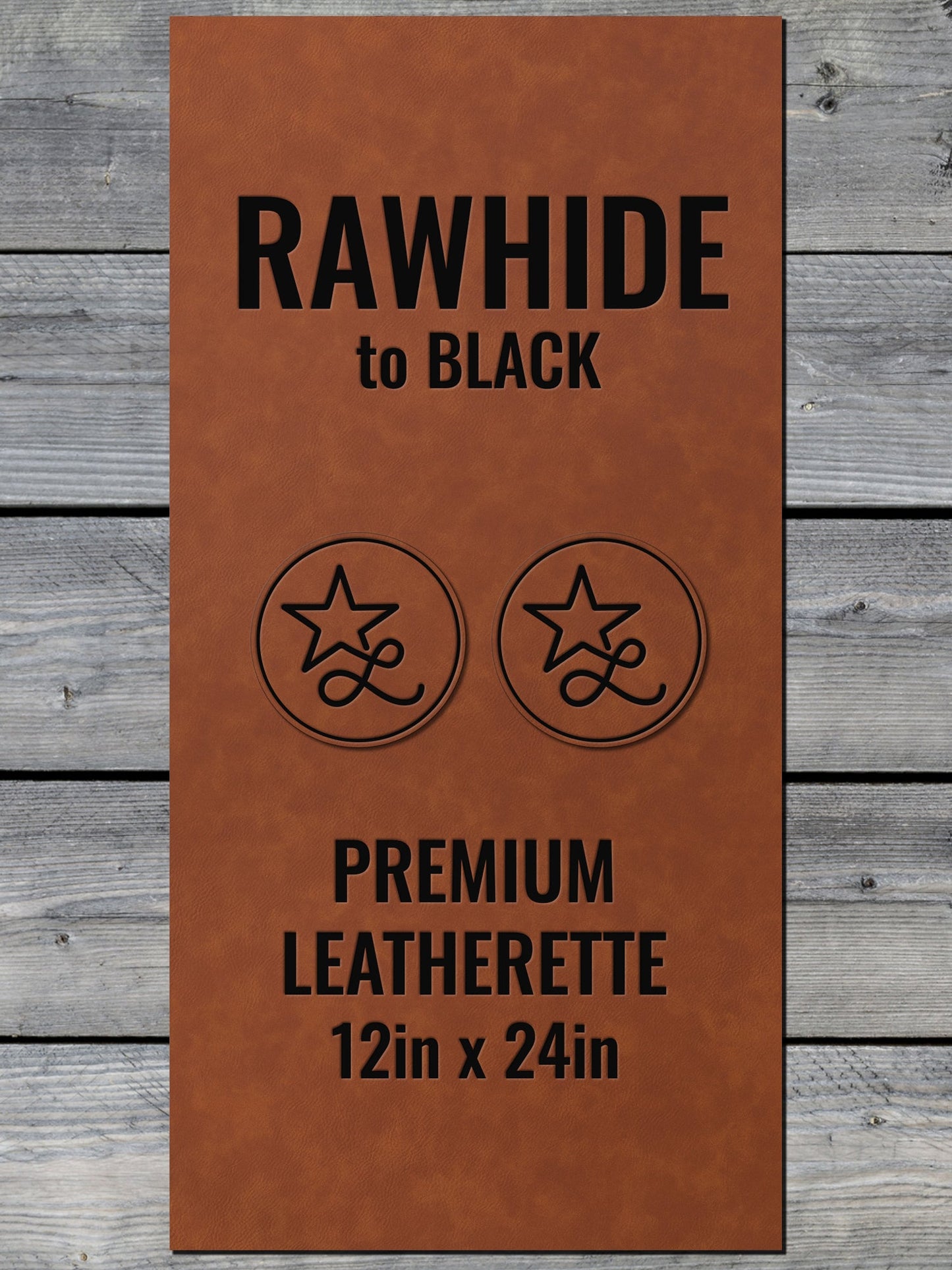 Pre-Cut 2"x3" Rectangle Premium Leatherette® Patches
