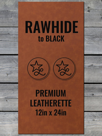 Pre-Cut 2"x3" Rectangle Premium Leatherette® Patches