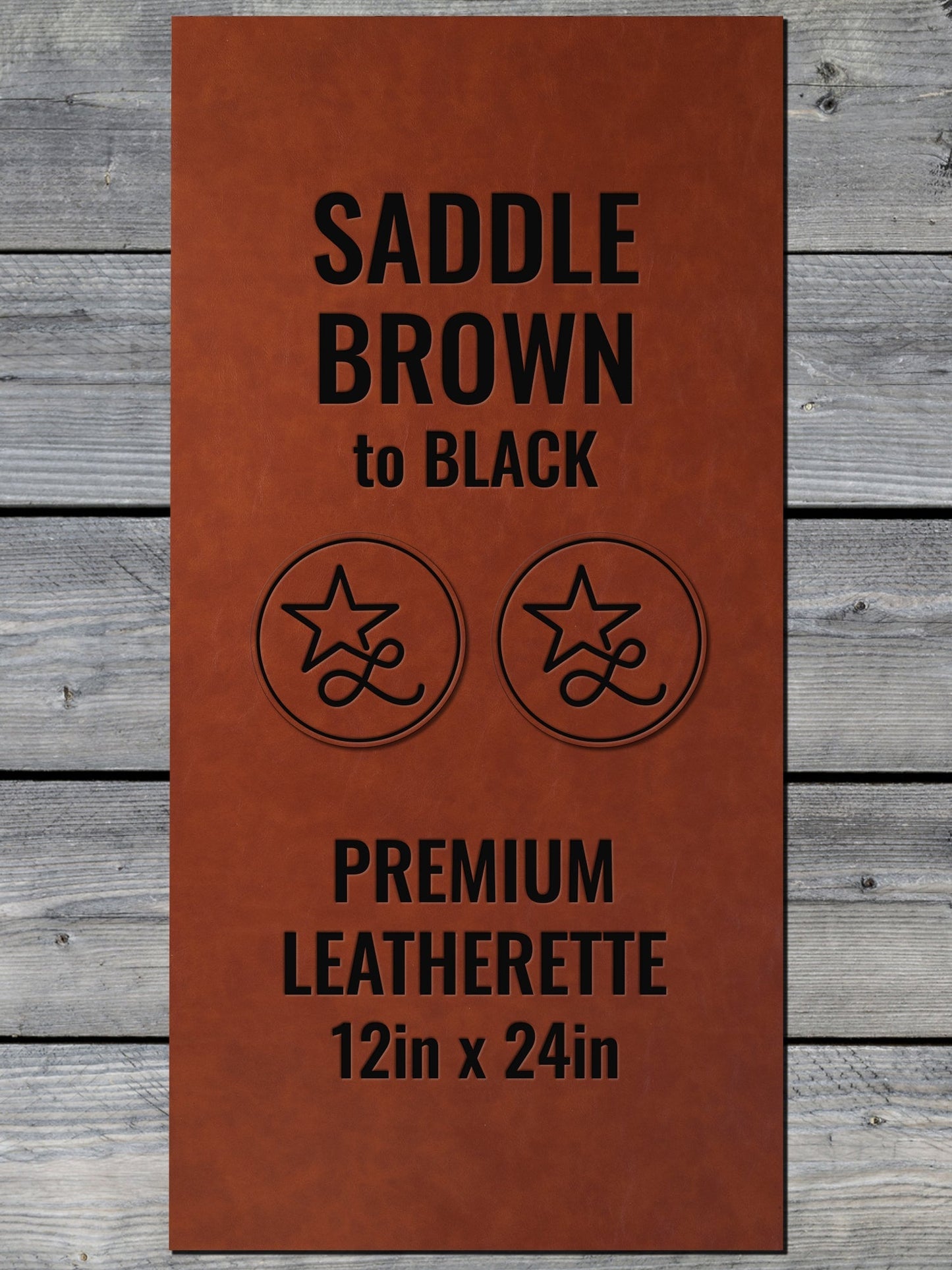 Pre-Cut 2"x3" Rectangle Premium Leatherette® Patches