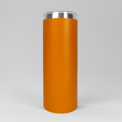 20oz Skinny Tumbler - Orange