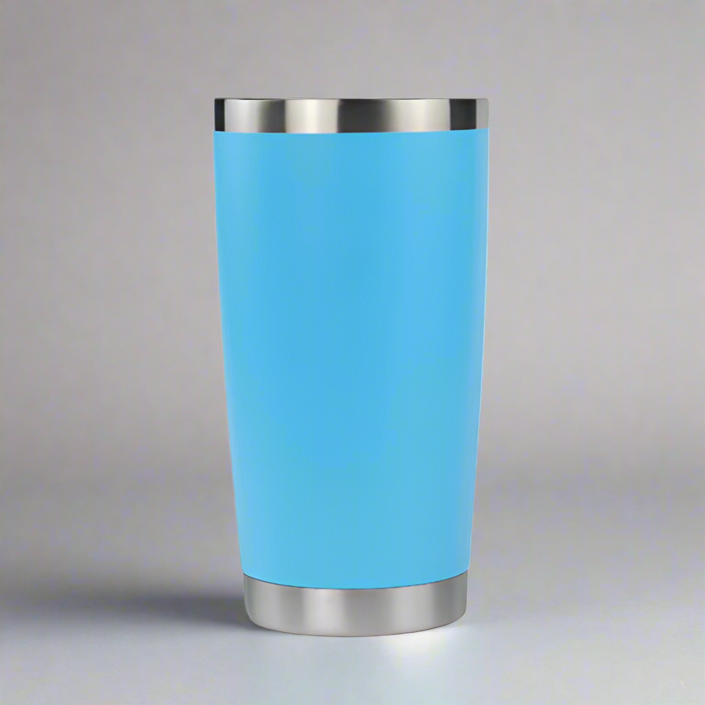20oz Stainless Tumbler w/ Magnet Sliding Lid - Sky Blue