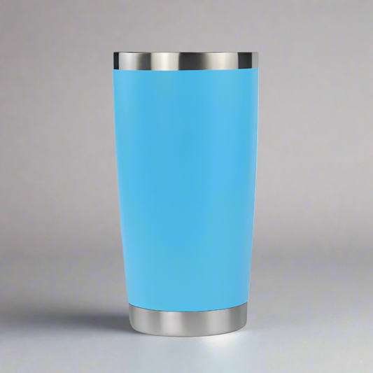 20oz Stainless Tumbler w/ Magnet Sliding Lid - Sky Blue