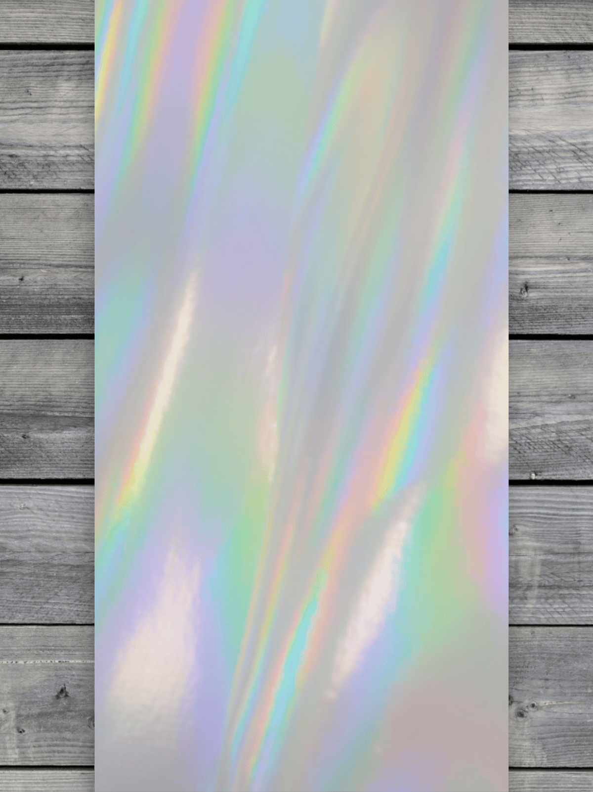 SUBTLE Holographic Silver / Black Durra-Bull Premium Leatherette® Sheets (12x24)