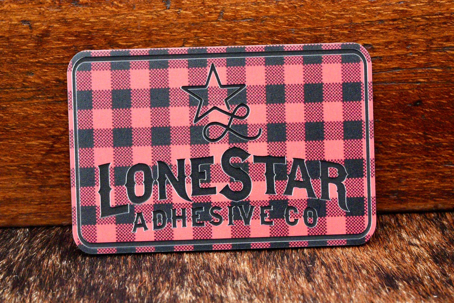 UV Printed Premium Leatherette® Sheets (12x24) - Buffalo Plaid