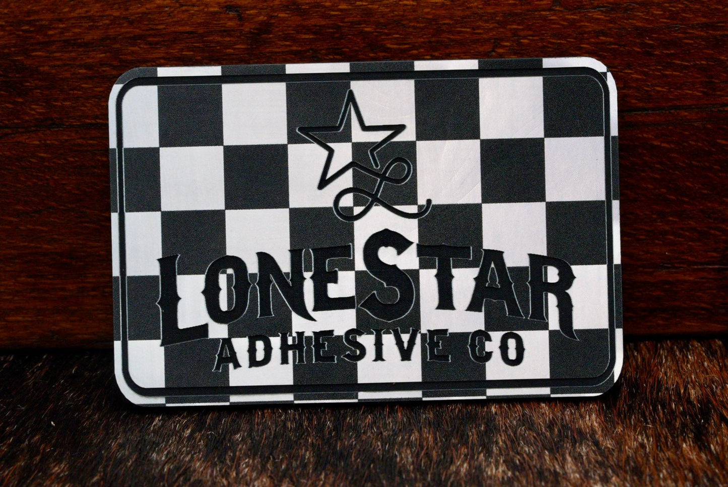 UV Printed Premium Leatherette® Sheets (12x24) - Checkmate