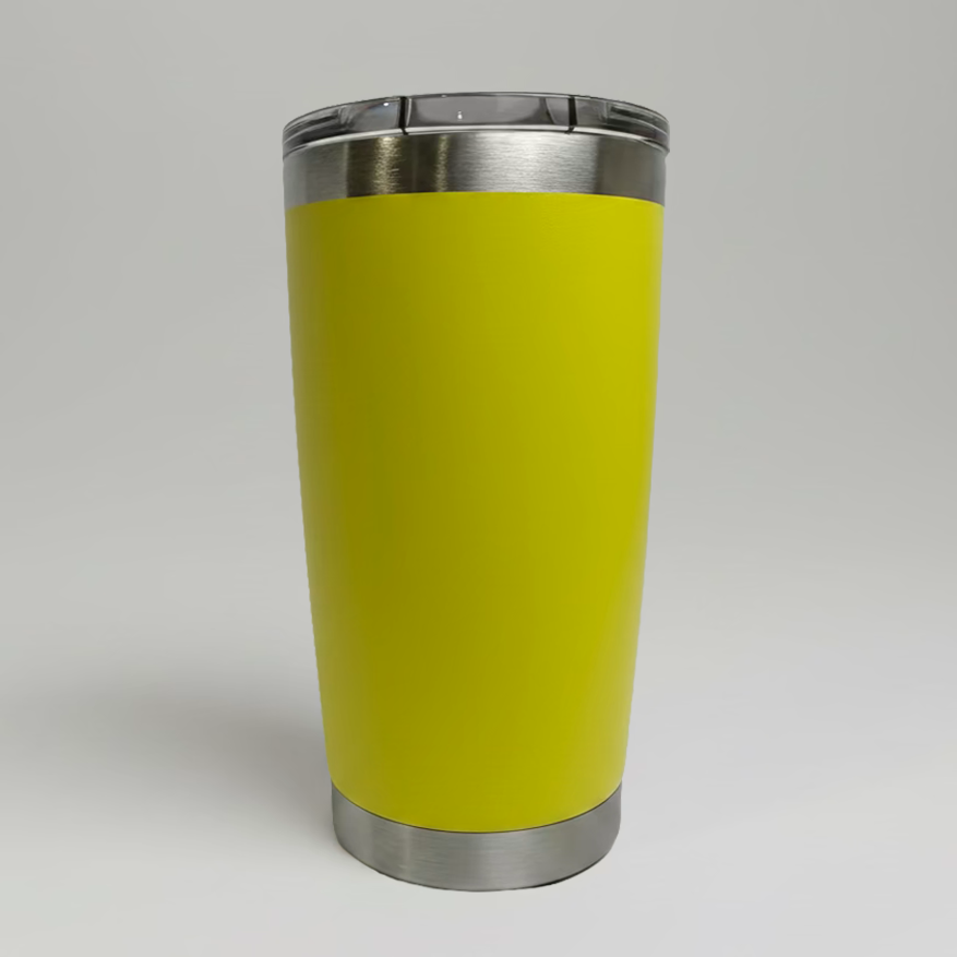 20oz Stainless Tumbler - Yellow